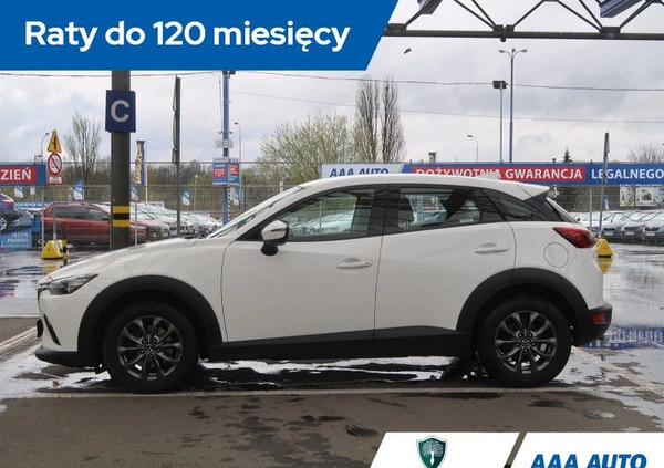 Mazda CX-3 cena 74000 przebieg: 86486, rok produkcji 2018 z Kruszwica małe 106